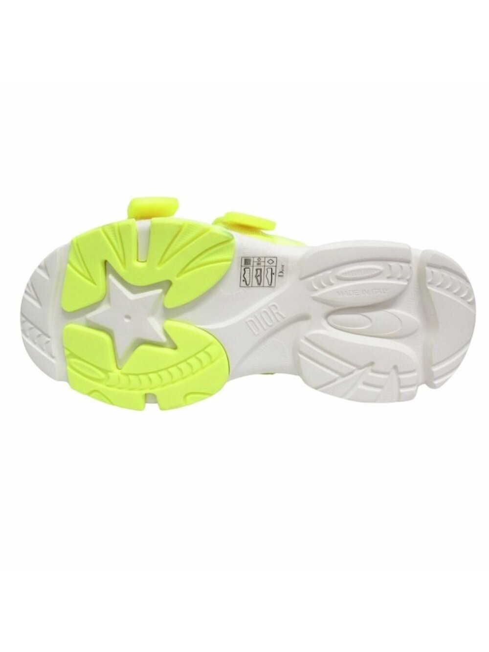 Dior D Wonder Slide Sandals Logo Belt Platform Shoes 38 Yellow - Picture 6 of 8